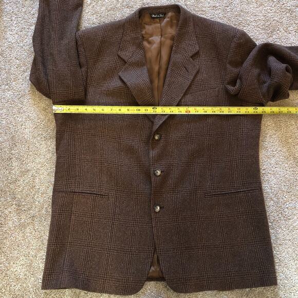 Vito Rufolo‎ Men's Blazer Sport Coat 46 LN Mens Silk Wool Jacket Made In Italy - Picture 7 of 8
